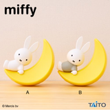 Miffy Rolling Sensor Light Monochrome Version Plush Night Light - 13cm Cute Motion Sensor Lamp