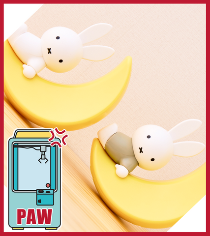 🕹️Paw Game - Miffy Cresent Moon Sensor Lights (2 Designs)