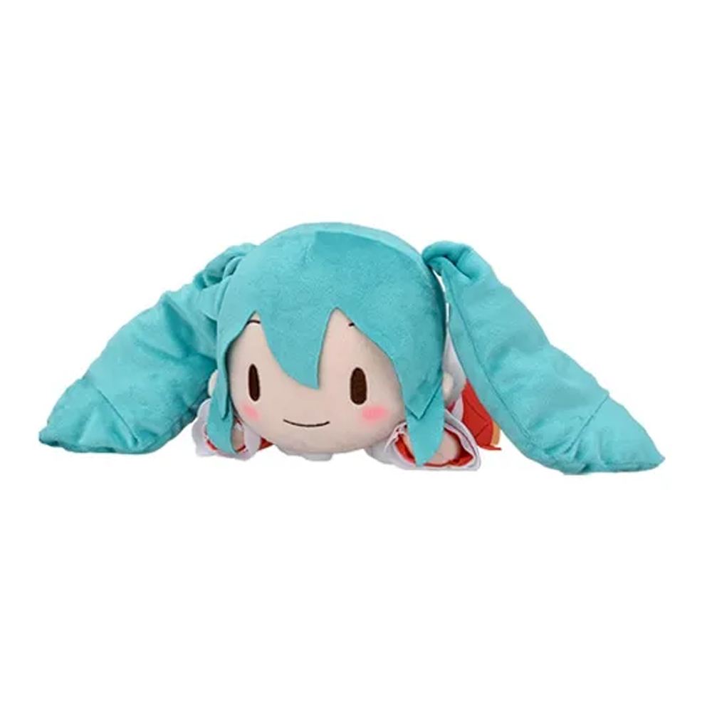 Hatsune Miku Series Fluffy Petit Lying M Plush - Christmas 2024 A Closed