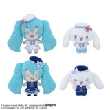 Hatsune Miku x Cinnamoroll Marine Style Plush Toy - 6 Inches