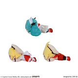 Hatsune Miku Christmas Series Fuwapuchi Lying Down Stuffed Toy - Hatsune Miku, Kagamine Rin, Kagamine Len (6 Inches)