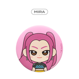 Netflix KPop Demon Hunters Character Pin Button Badges