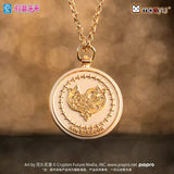 Moeyu Hatsune Miku Dimensional Discovery Baroque Overture metal necklace featuring an anime-inspired Miku pendant design.