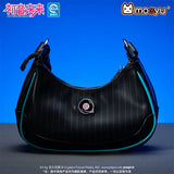 Moeyu Hatsune Miku Synthesizer Wave Wings shoulder bag featuring retro-inspired Vocaloid artwork and a spacious design.