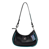 Moeyu Hatsune Miku Synthesizer Wave Wings shoulder bag featuring retro-inspired Vocaloid artwork and a spacious design.
