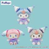 My Melody & Kuromi Snow Crystal Plush - My Melody and Kuromi (6 Inches)