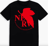 Neon Genesis Evangelion T-Shirt - NERV Logo Black