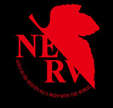 Neon Genesis Evangelion T-Shirt - NERV Logo Black