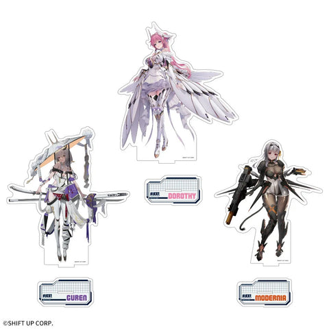 Goddess of Victory: Nikke Platinum Zakka Big Clear Stand - Dorothy, Guren and Modernia