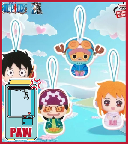 🕹️Paw Game - One Piece Mini Plush Egghead Charms (5 Designs)