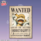 One Piece Monkey D. Luffy Wanted Poster Blanket - 45 Inches