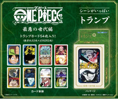 One Piece Scene Filled Playing Cards: Worst Generation Arc