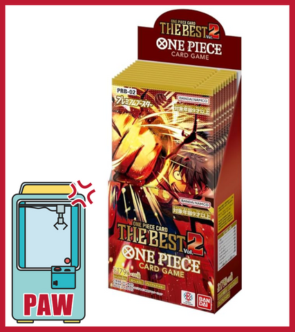 🕹️Paw Game - One Piece Card Game Premium Booster The Best PRB-02