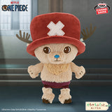 One Piece Netflix live-action Chopper Mecha Mofugutto plush toy, approximately 28 cm tall, made with soft long-pile fabric.