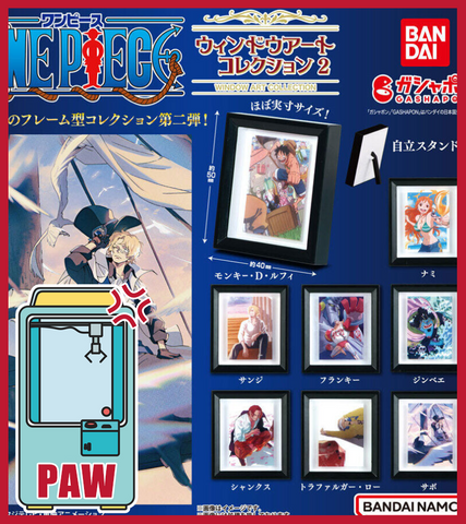 🕹️Paw Game - One Piece Window Art Collection (9 Designs)