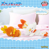 Pokemon Torchic & Scorbunny Relaxing Time Plush