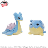 Pokemon Lapras Mofugutto Plush - Lapras and Spheal (11 Inches)