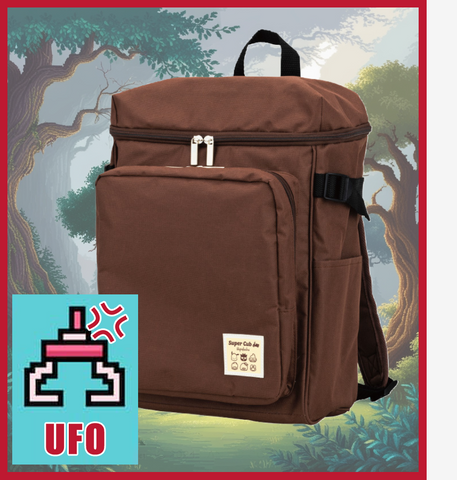 🕹️Paw Game - UFO Catcher: Premium Super Cub x Hapidanbui Travel Backpack (39cm)