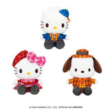 Sanrio Characters Check x Check Doll BIG Plush - Hello Kitty Dear Daniel Pochacco (11 Inches)