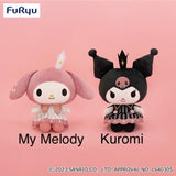 My Melody & Kuromi Antique Queen Big Plush - Melody and Kuromi (15 Inches)