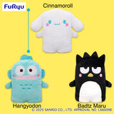 Sanrio Happy Danbui Dome Friends BIG Plush Toy - Cinnamoroll, Badtz Maru and Hangyodon (21 Inches)