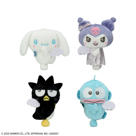 Sanrio Characters × Nico Make Mascots - Cinnamoroll, Kuromi, Badtz Maru and Hangyodon (4 Inches)