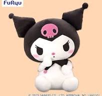 Sanrio Kuromi Tilted Pose Super Big Plush Toy - 20 Inches