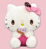 Mikko x Sanrio Characters Big Plush Toy - Hello Kitty, Cinnamoroll and Mousse (11 Inches)