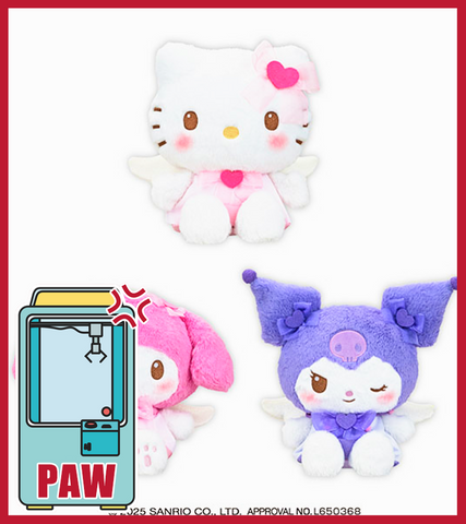 🕹️Paw Game - Sanrio Sweetheart Angels Plush Set