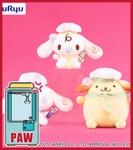 🕹️Paw Game - Sanrio Characters Marshmallow Patisserie Plushies