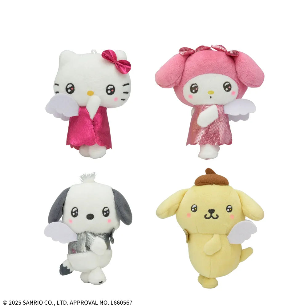 Sanrio Characters × Nico Make Mascot Vol.2 EX - Hello Kitty, My Melody, Pochacco and Pompompurin (4 Inches)