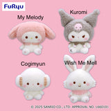 Sanrio Characters Milky Boar Plush - My Melody, Kuromi, Kogimyun, Wish Me Mel (4 Inches)
