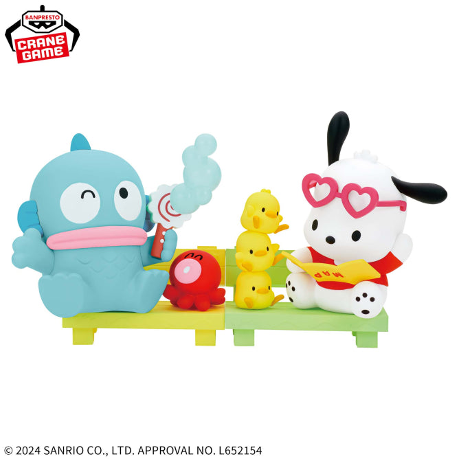 Sanrio Characters Nakayoshi Memories - Hangyodon and Pochacco