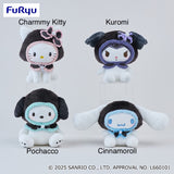 Sanrio Characters Holy Cape Plush Toy - Charmy Kitty, Kuromi, Pochacco and Cinnamoroll (7 Inches)