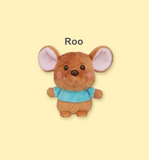 Winnie The Pooh So So Cute Mascots - Winnie The Pooh, Piglet and Roo (2 Inches)