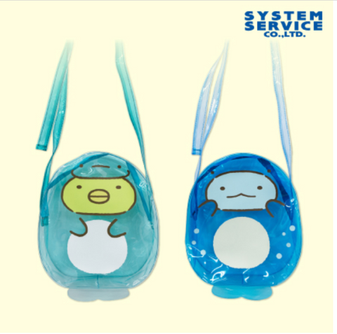 Sumikkogurashi Clear Shoulder Bag - Penguin or Lizard