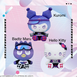 Neo G@laxy Sanrio Plushies - Kuromi, Badtz Maru and Hello Kitty (6 Inches)