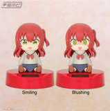 Bocchi Za Rock! Kita Ikuyo Yurayura Solar Mascot - Smiling and Blushing