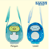 Sumikkogurashi Clear Shoulder Bag - Penguin or Lizard