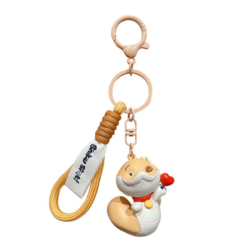 Puppy Snake Daily Life Series Pendant - Heart Model (2 Inches)