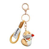 Puppy Snake Daily Life Series Pendant - Heart Model (2 Inches)