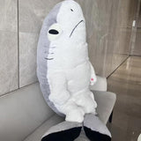 Sharkitty Plush - Gray Shark Cat XXL 100cm