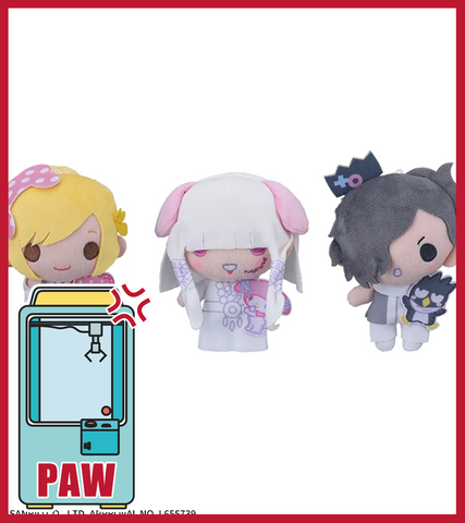 🕹️Paw Game - Shintenchi Kaisei Group - Sanrio Characters Plush Vol.2 (3 Designs)