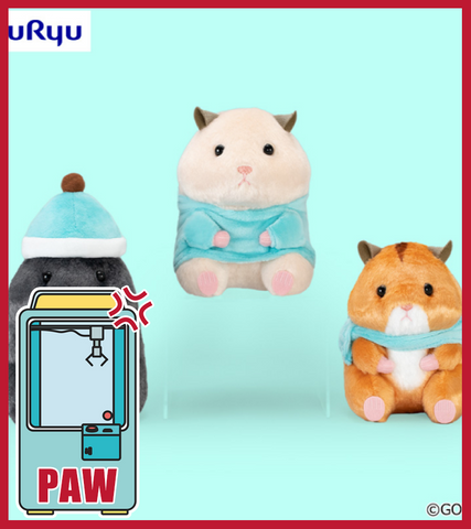 🕹️Paw Game - Sukeroku Hamster's In Daily Clothes Plush (3 Designs)