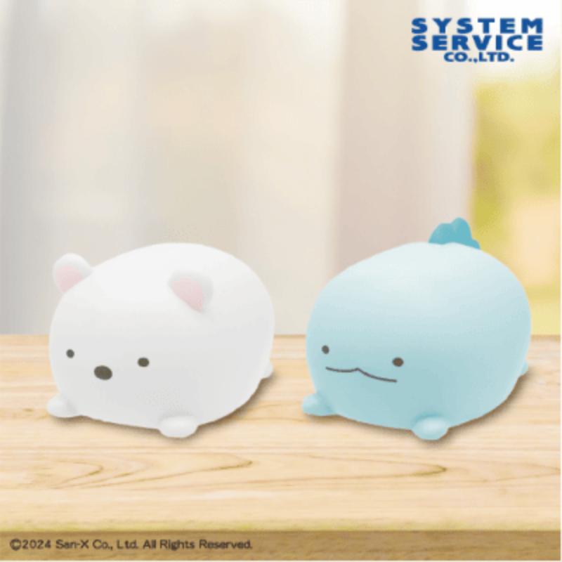 Sumikko Gurashi Face Down Room Light - Shirokuma & Tokage