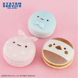 Sumikko Gurashi Minikko Chewy Macaron Cushion Part 2 - Blue Tapioca, Furoshiki and Sparrow (8 Inches)