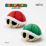 Super Mario Extra Large Plush Toy - Shell in a large, soft turtle shell design with a green exterior and white underside.
