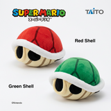 Super Mario Extra Large Plush Toy - Shell in a large, soft turtle shell design with a green exterior and white underside.