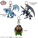 Yu-Gi-Oh! Duel Monsters Keychain - Blue-Eyes White Dragon, Red-Eyes Black Dragon and Kuriboh
