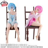 Banpresto - RE:ZERO -Starting Life in Another World- Rem Relax Time Another Color Ver. Blue Figure
